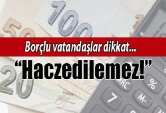 Yargıtay'dan 'haczedilemez' kararı!