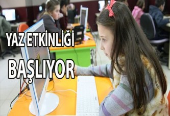 Yaz etkinlikleri başlıyor