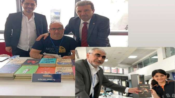 Yazarlarımız Erkılıç ve Bozçalı fuarda imza verdi