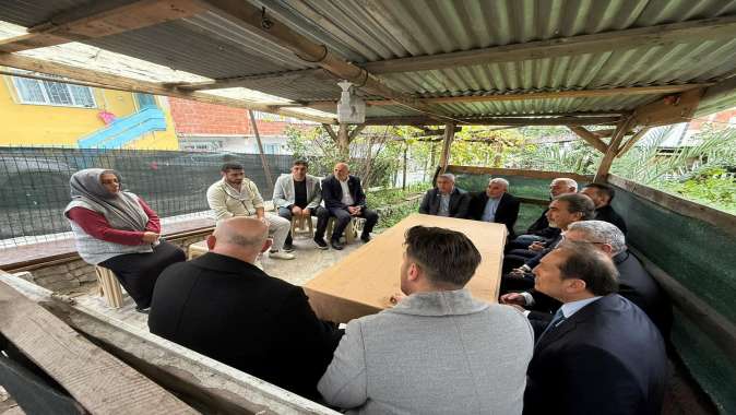 Yeniden Refah'lilar Taziye Ziyaretinde Bulundular