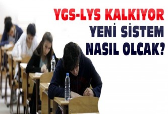 YGS ve LYS tarih oluyor