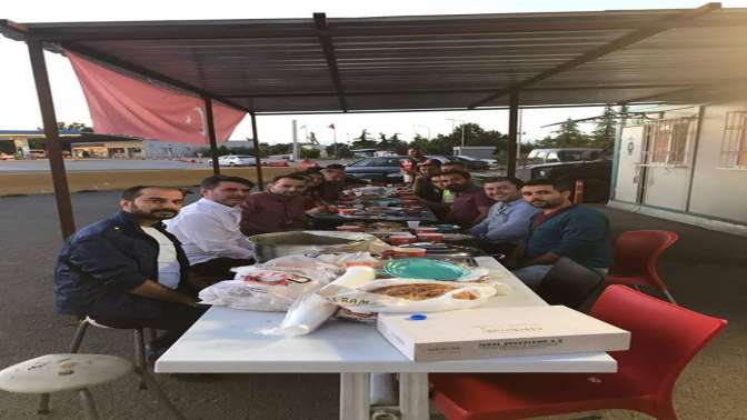 Yıldıray Turan polis ekipleri ile iftar yaptı!