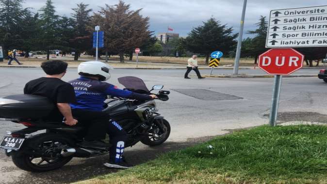 Zabıta ekipleri YKS nöbetinde