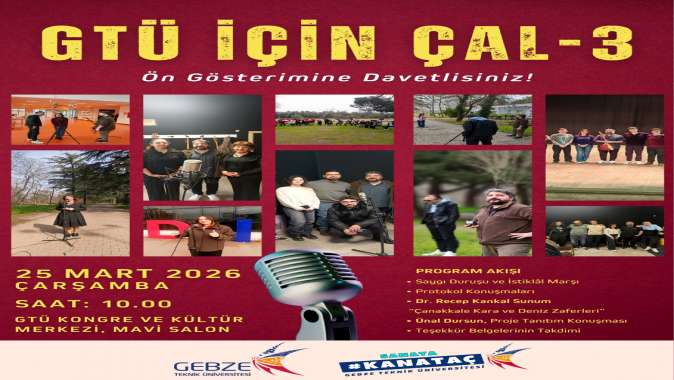 Zaferin 111. Yılında "GTÜ İçin Çal"