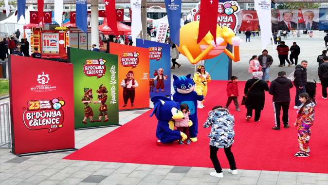 23 Nisan şenlikleri renkli etkinliklerle başladı