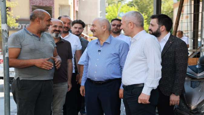 5 BAŞKAN BİR ARADA ESNAFIN YANINDA