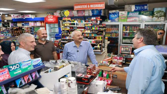 5 BAŞKAN BİR ARADA ESNAFIN YANINDA 5 BAŞKAN BİR ARADA ESNAFIN YANINDA