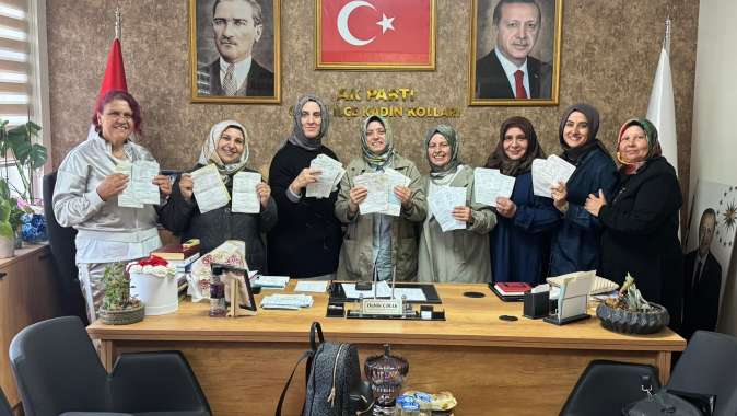 AK Parti Kocaeli Kadın Kolları’ndan 15 Günde 2 Bin 533 Yeni Üye