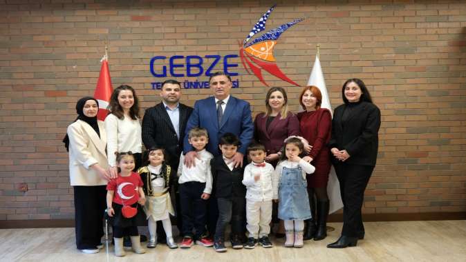 Anaokulu Öğrencileri GTÜ Rektörlük Makamını Devraldı