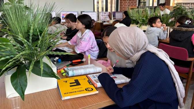 Ara tatilin adresi Büyükşehir kütüphaneleri