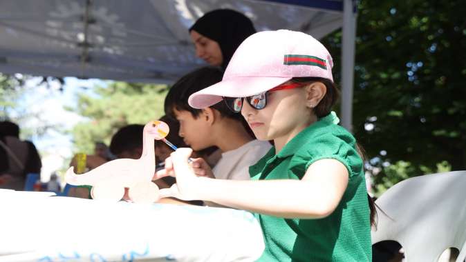 Atölyem Parkta Akşemsettin Parkı'nda Çocuklarla Buluştu