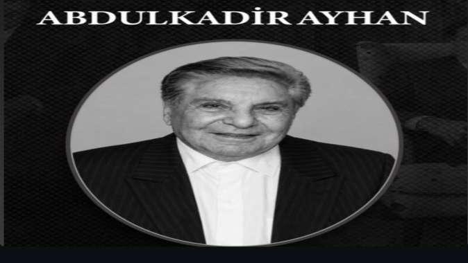 Ayhanlar Holding yasta, Murat Ayhan babasını kaybetti