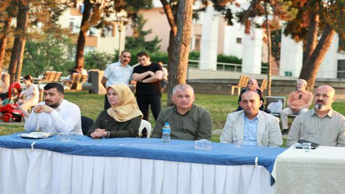 Başkan Cevaplıyor Bu Kez Çamlık Parkı'ndaydı