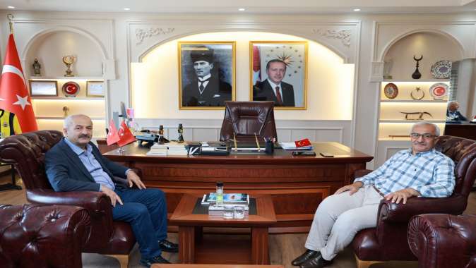 Büyükgöz'den Kaymakam Özyiğit'e Hayırlı Olsun Ziyareti