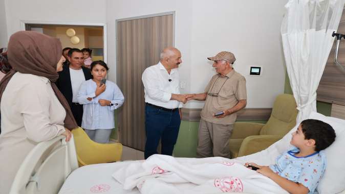 Büyükgöz'den Moral Ziyareti
