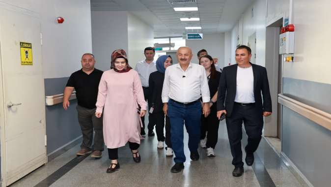 Büyükgöz'den Moral Ziyareti