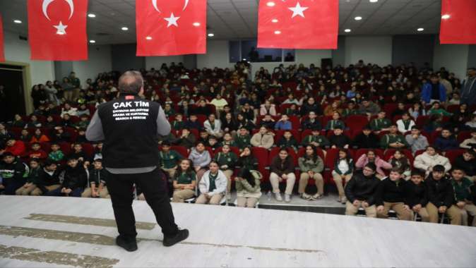 ÇAK-TİM, afet farkındalık eğitimlerini sürdürüyor