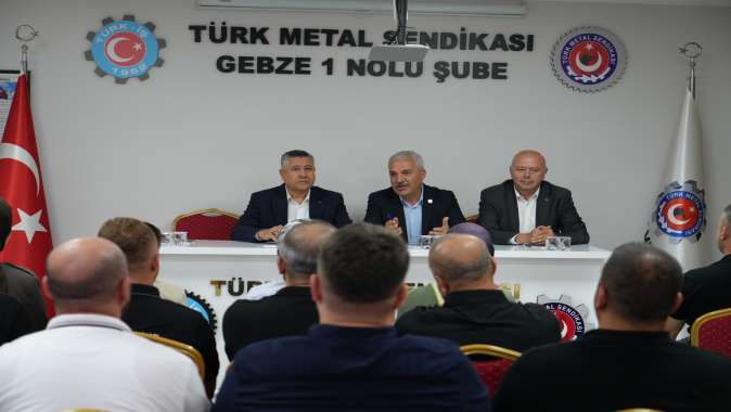ÇALIŞMA HAYATI VE SANAYİNİN GÜNDEMİ DEĞERLENDİRİLDİ