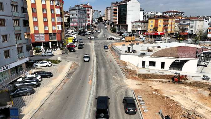 Çayırova’daki önemli kavşakta sona doğru