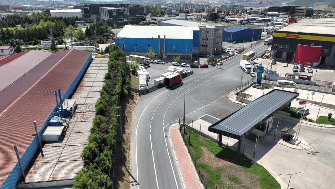 Çayırova hal bölgesinin ulaşım ağı güçlendirildi