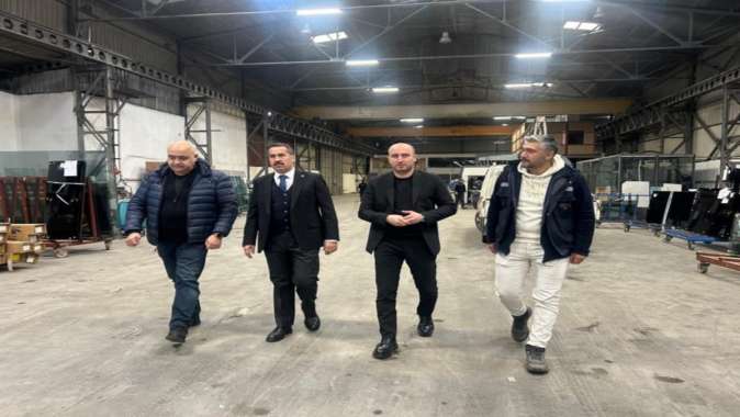 Cemil Yaman’dan, KRŞ Şirketler Grubu’na ziyaret