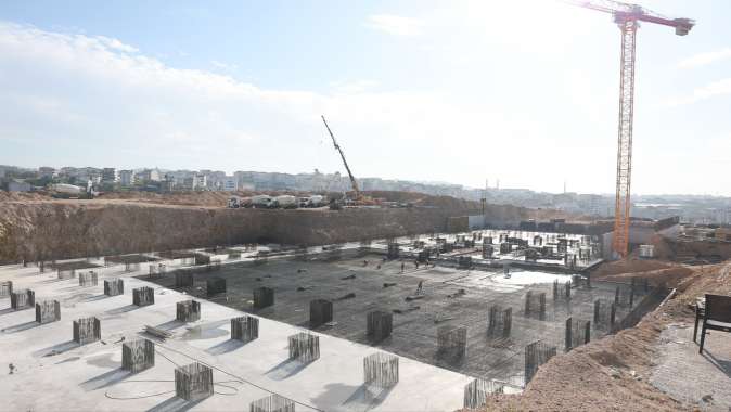 Çiftçi, “Bir şehrin hayali yükseliyor”