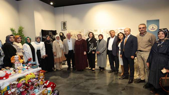 Darıca’da kadınların emeği sergiye dönüştü