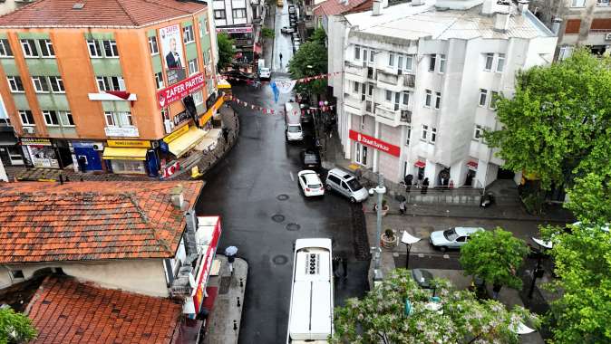 Darıca’nın iki önemli caddesi Büyükşehir’le değişti Darıca’nın iki önemli caddesi Büyükşehir’le değişti