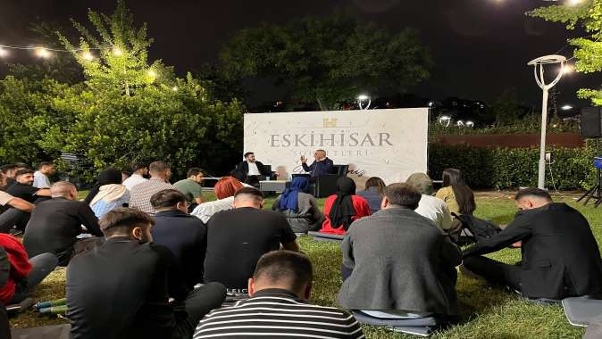 “Eskihisar Sohbetleri” nde gençler Hasan Soba ile buluştu