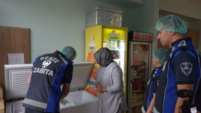 Gebze’de Okul Kantinlerine Zabıta Denetimi