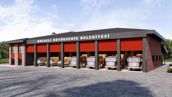 Gebze İtfaiye Hizmet Binası bölgeye güç katacak