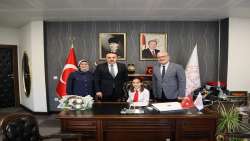 Geleceğin Umudu Öğrencimiz Talya Uran’dan Anlamlı Ziyaret