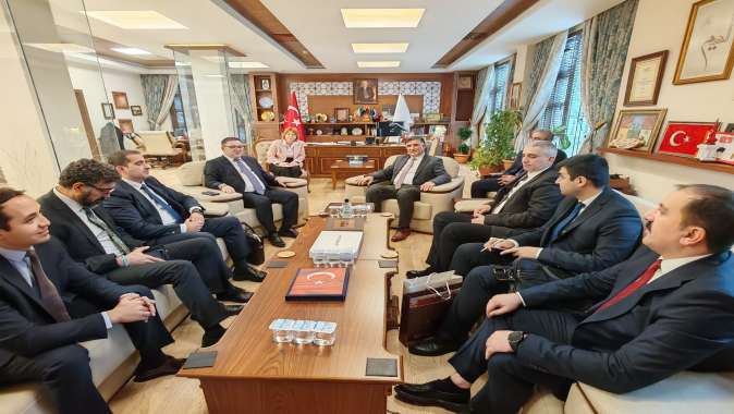 GTÜ ile Azerbaycan Savunma Sanayii Bakanlığı Arasında İş Birliği Toplantısı