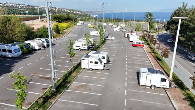 Kaydı olmayan karavanlar çekilecek