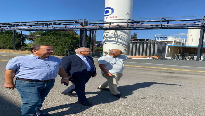 Kaymakam Dönmez, Atabay'ı gezdi