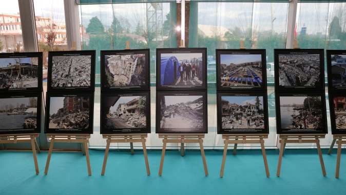 KOTO’nun “Deprem ve Hazırlık” gerçeğini hatırlatan sergisi yeniden açıldı