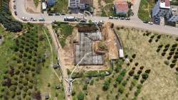 Kültür evi projesinin temel beton serimi gerçekleştirildi