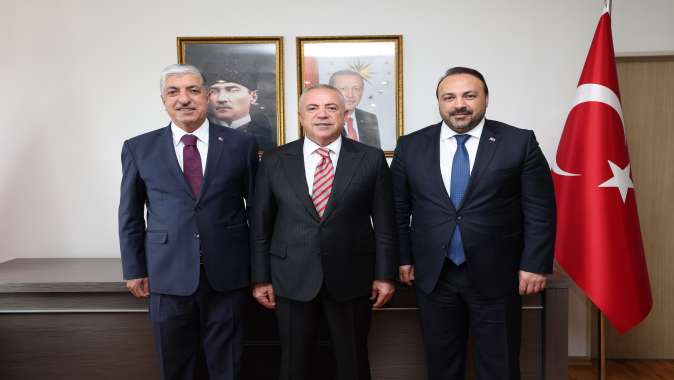 ÖMEROĞLU VE YILDIRIM'DAN KAYMAKAM ÇELİK'E HAYIRLI OLSUN