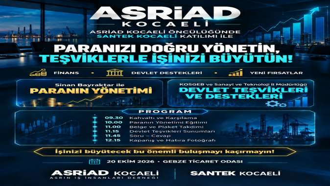“ Paranın Yönetimi ” ASRİAD Kocaeli’nde