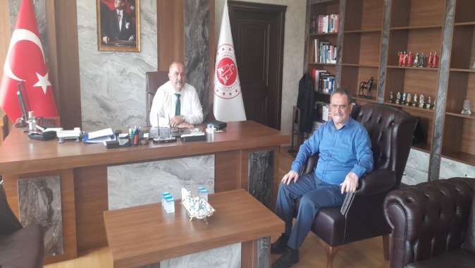 Sarıçam'dan Başsavcı Uslu'ya nezahet ziyareti