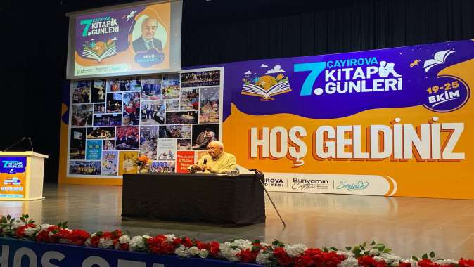 Vehbi Vakkasoğlu, Çayırovalı okurlarıyla bir araya geldi