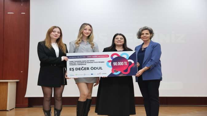 Yourban Projesi Genç Tasarım Yarışması ödül töreni gerçekleştirildi