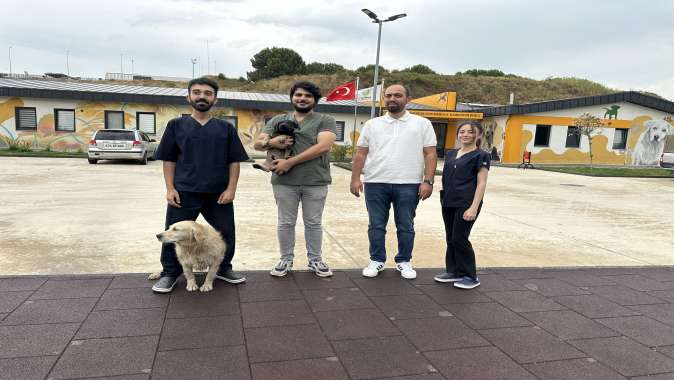 Zifte bulanmıştı, rehabilitasyon merkezinde yaşama tutundu